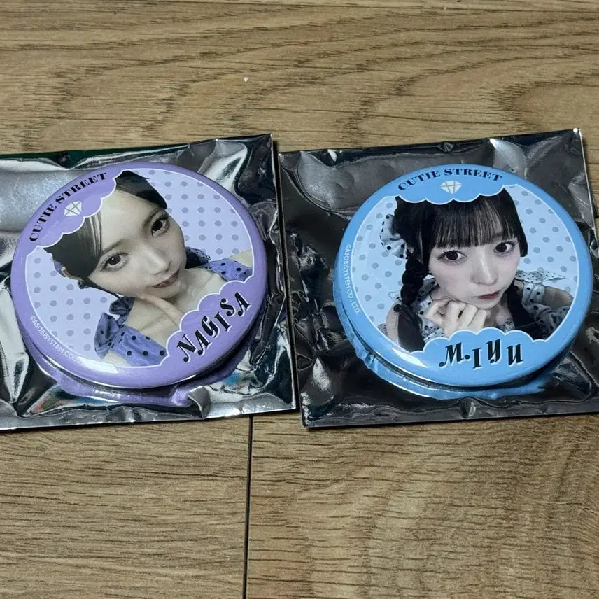 [BUNJANG] Qutie Street Q-Store Concert Can Badge Set - Nagisa Miyu / 큐티스트리트 큐스토 캔뱃지 나기사 미유 일괄