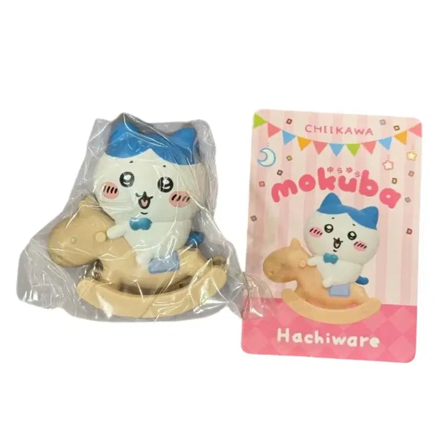 [BUNJANG] Chiikawa Hachware Horse Figure / 치이카와 목마 하치와레 피규어