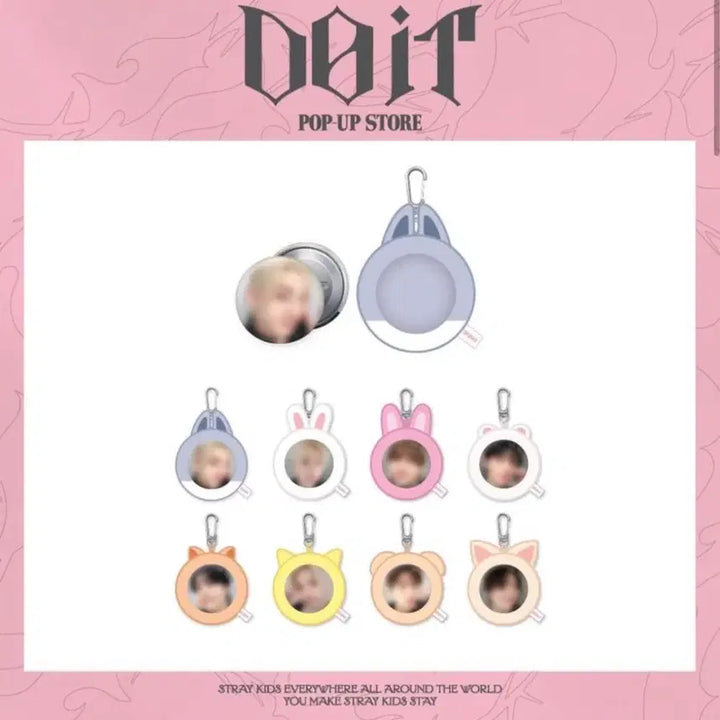 [BUNJANG] Stray Kids SKZOO Fox Ny Fennec Dog Plushie Keyring Badge / 미개봉)straykids 스키주 폭시니 엠디 뱃지 두잇 인형 키링