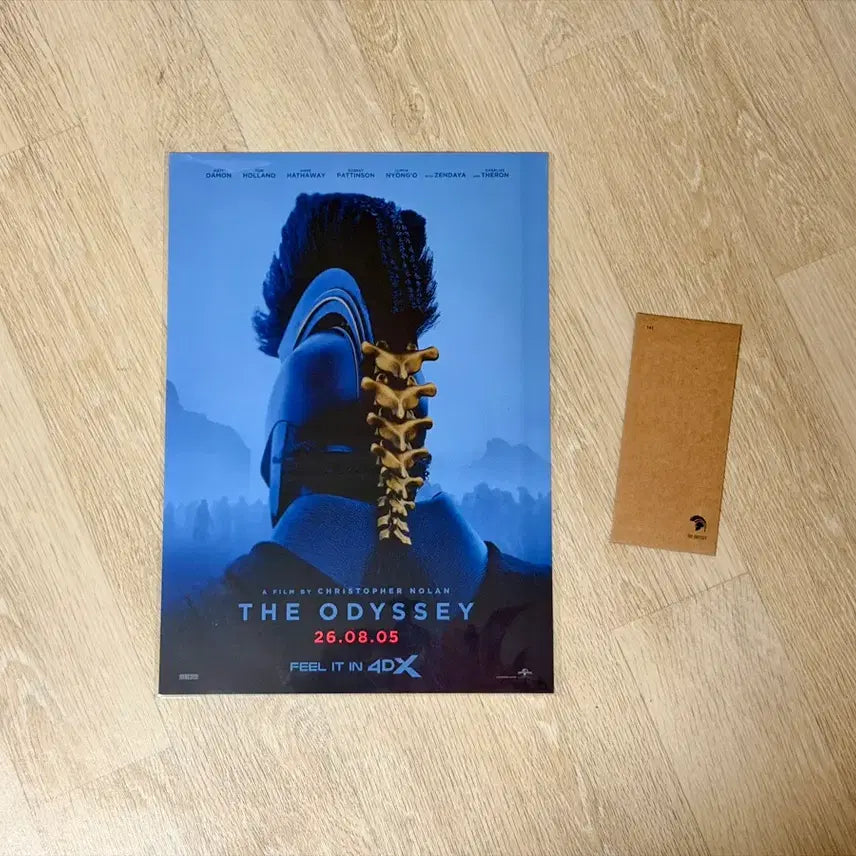 [BUNJANG] Odyssey TTT &amp; 4DX Poster Bundle Set / <오디세이> TTT + 4DX 포스터 일괄 판매