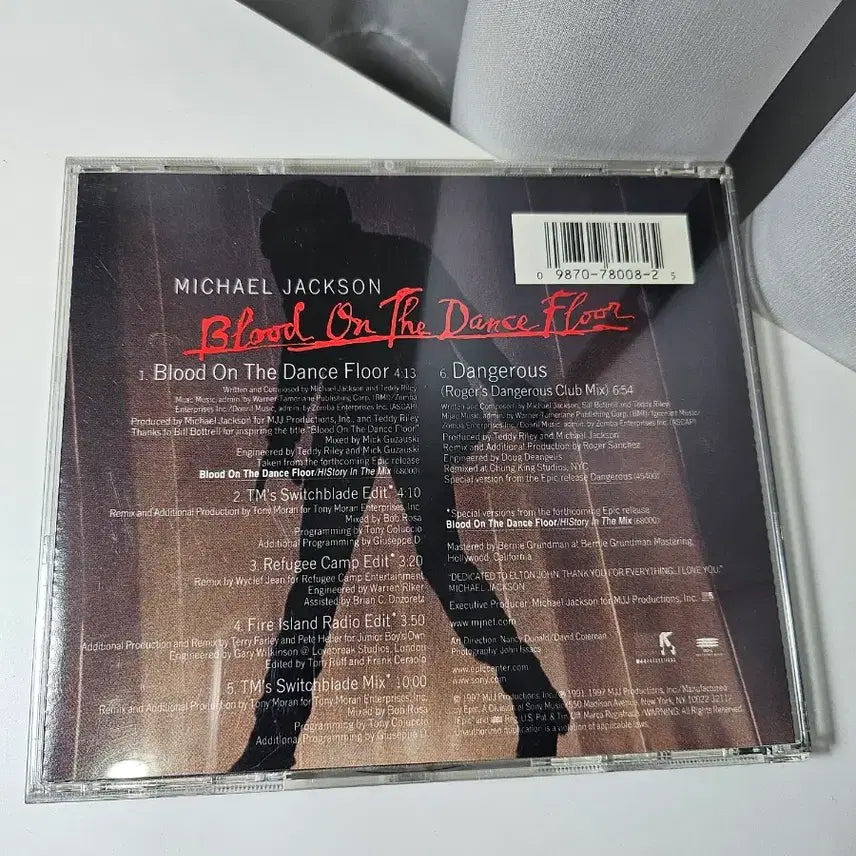 [BUNJANG] Michael Jackson Blood on the Dance Floor CD / 마이클 잭슨 cd Blood on the Dance Floor