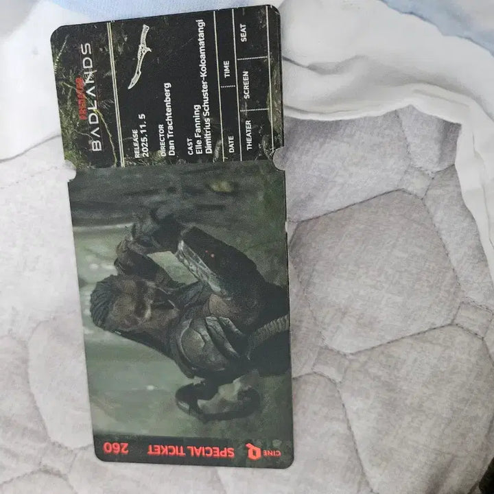 [BUNJANG] Predator: Badlands Special Ticket Set / 프레데터: 배드랜즈 스페셜 티켓 2종 팝니다