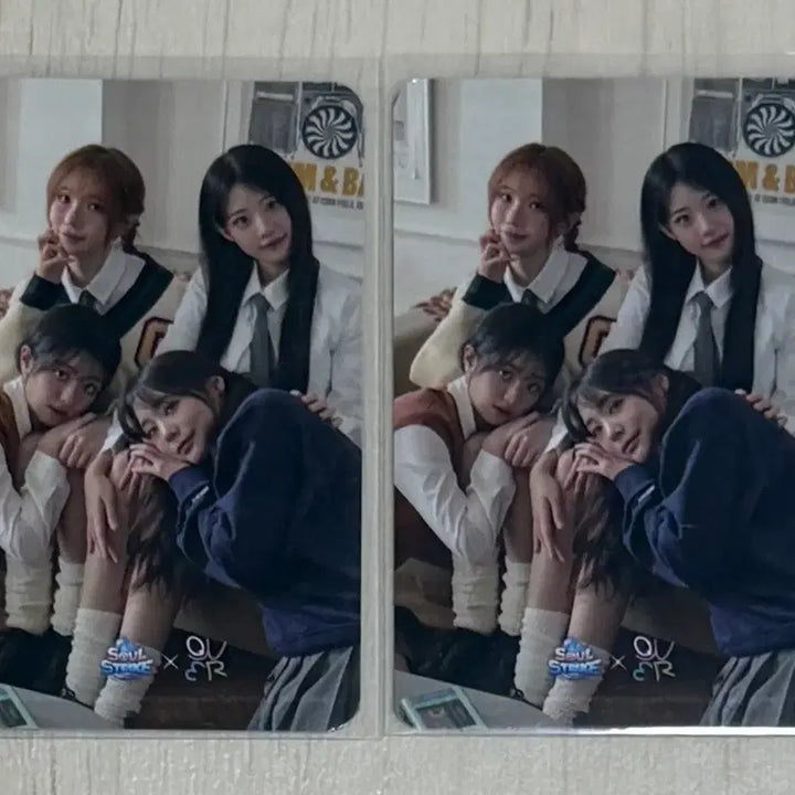 [BUNJANG] QWER CHENDA HINA Soulstrike Double-Sided Photocard / QWER 젠타 히나 소울스트라이크 양면 포토카드