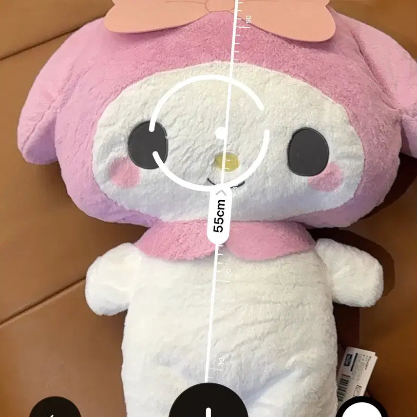 [BUNJANG] Sanrio My Melody Extra Large Plush Doll 55cm / 마이멜로디 특대형 인형 일본 정품 55cm