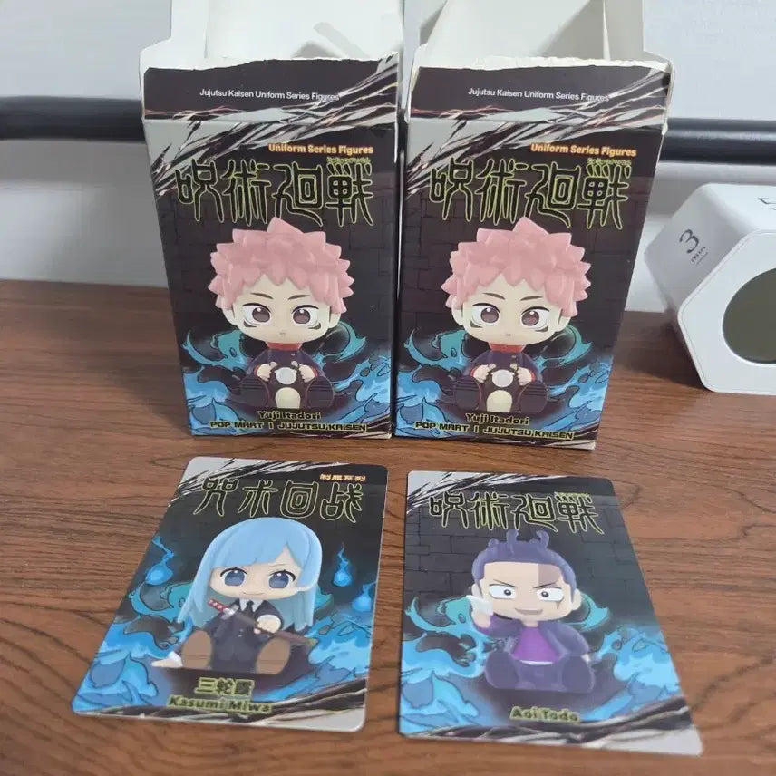 [BUNJANG] Jujutsu Kaisen Popmart Miwa/Todo Bundle Set Figures / 일괄) 주술회전 피규어 팝마트 미와/토도