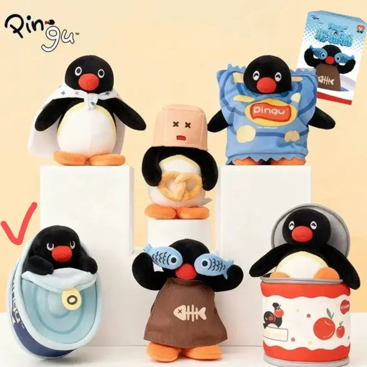 [BUNJANG] Pingu Doll Keychain / 핑구 인형 키링