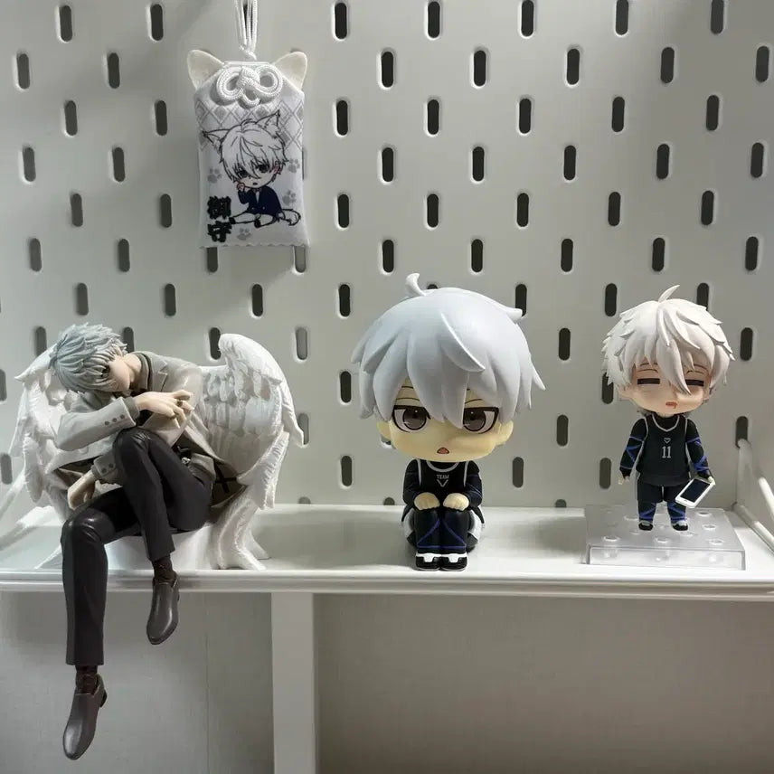 [BUNJANG] Bluelock Seishiro Nagi Nendoroid Noodles stopper Figure Bundle / 블루록 나기 세이시로 오마모리 누들스토퍼 룩업 넨도로이드 피규어 일괄