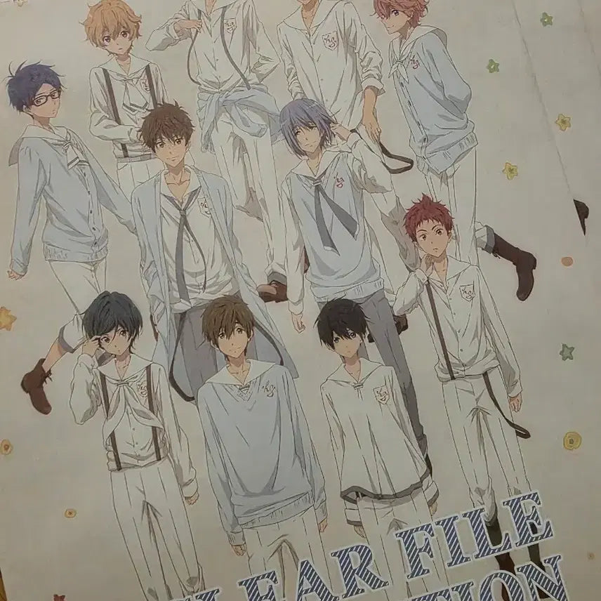 [BUNJANG] Free! High Speed Clear File Set (10 Types) / free! 하이스피드 클리어파일 10종