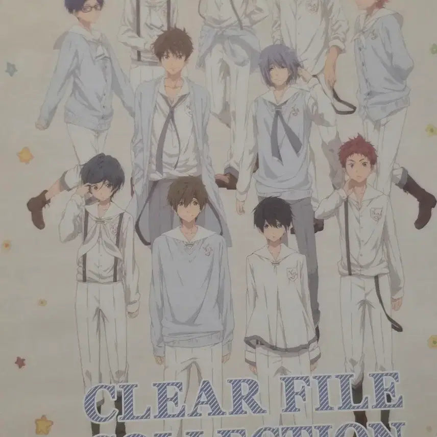 [BUNJANG] Free! High Speed Clear File Set (10 Types) / free! 하이스피드 클리어파일 10종
