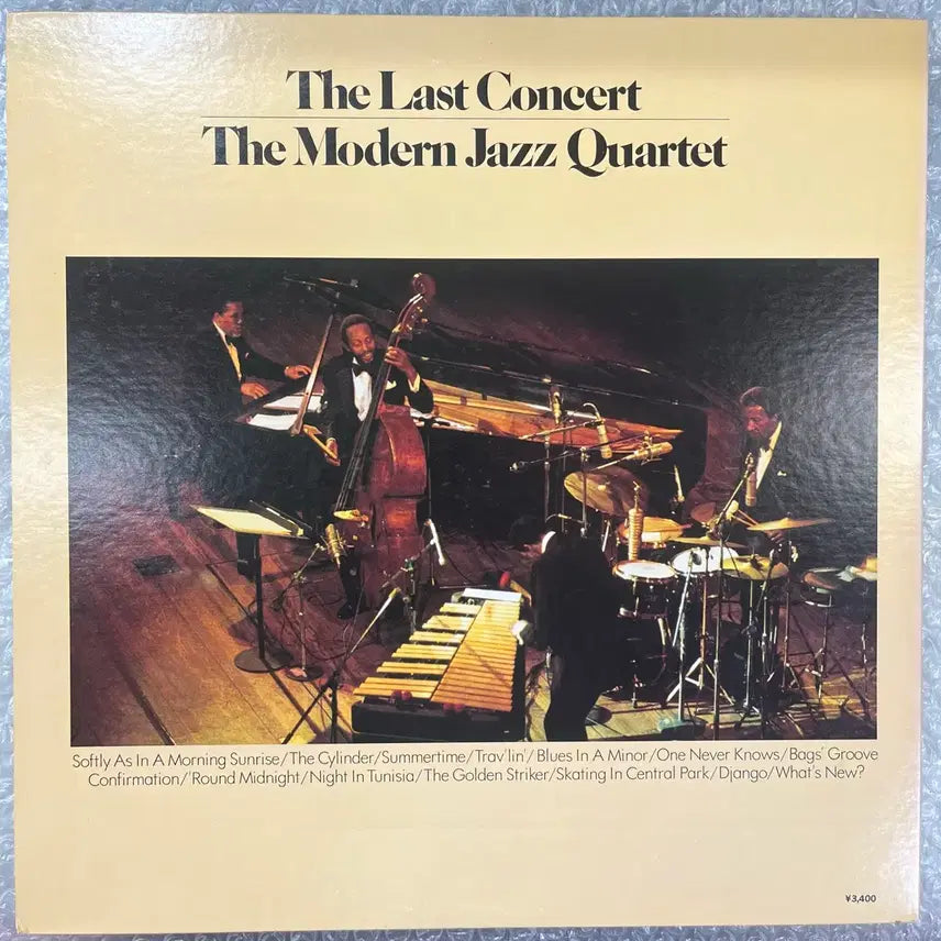 [BUNJANG] The Modern Jazz Quartet The Last Concert 2LP / The Modern Jazz Quartet / The Last Concert 2LP