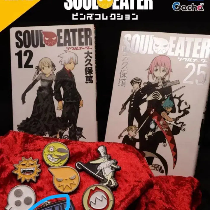 [BUNJANG] Soul Eater Pin Badge Gacha / 소울이터 핀뱃지 가챠