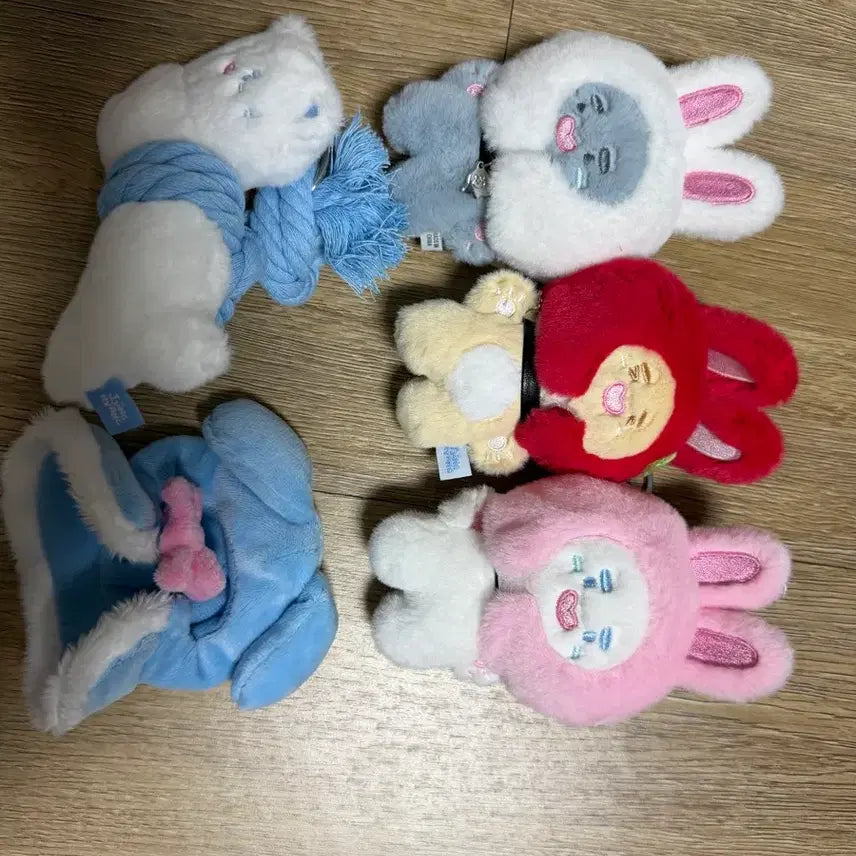 [BUNJANG] SHINee Onew Jjingnyangi Accessory Doll Bundle Set / 샤이니 온유 찡냥이 찡구 액막이 인형 굿즈 일괄