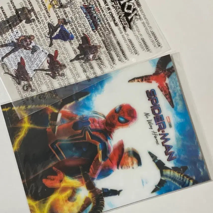 [BUNJANG] Spider-Man: No Way Home Official Fan Book Poster (Sealed) / (미개봉) 스파이더맨 노웨이홈 오티북 포스터