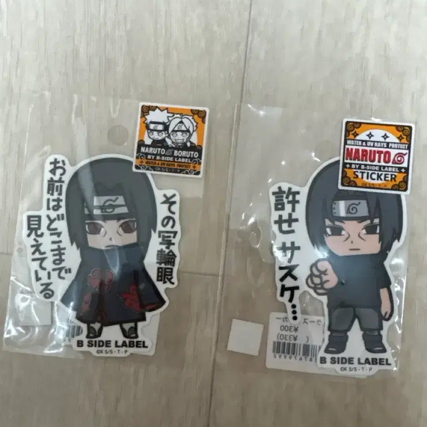 [BUNJANG] Itachi Uchiha Bishoujo Label Stickers Bundle - Akatsuki Anbu / 이타치 비사이드 라벨 스티커 일괄 아카츠키 암부
