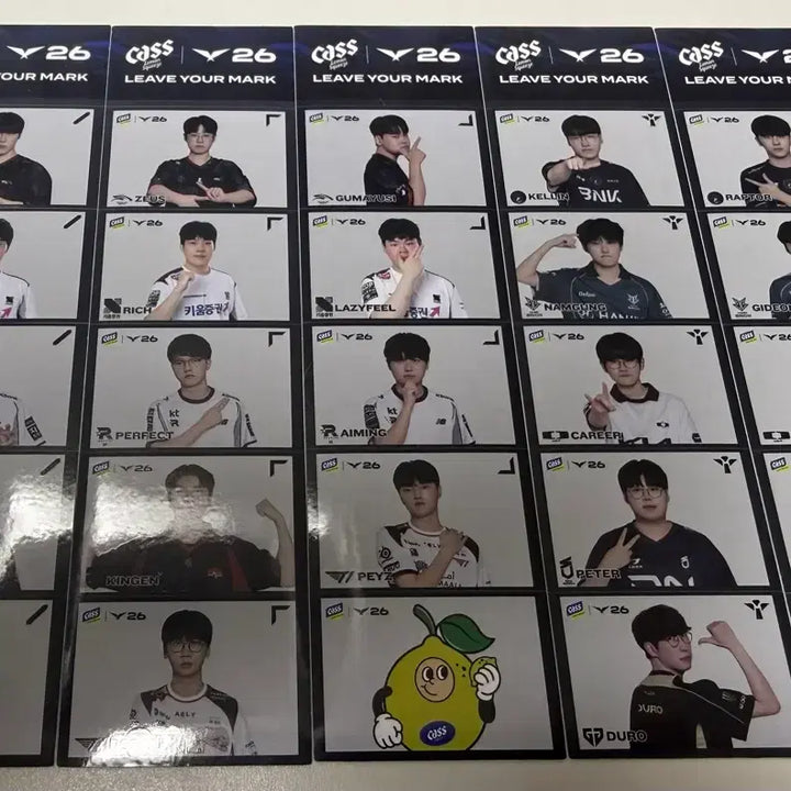 [BUNJANG] LCK Player Photocard / 카스 LCK 선수 포토 카드