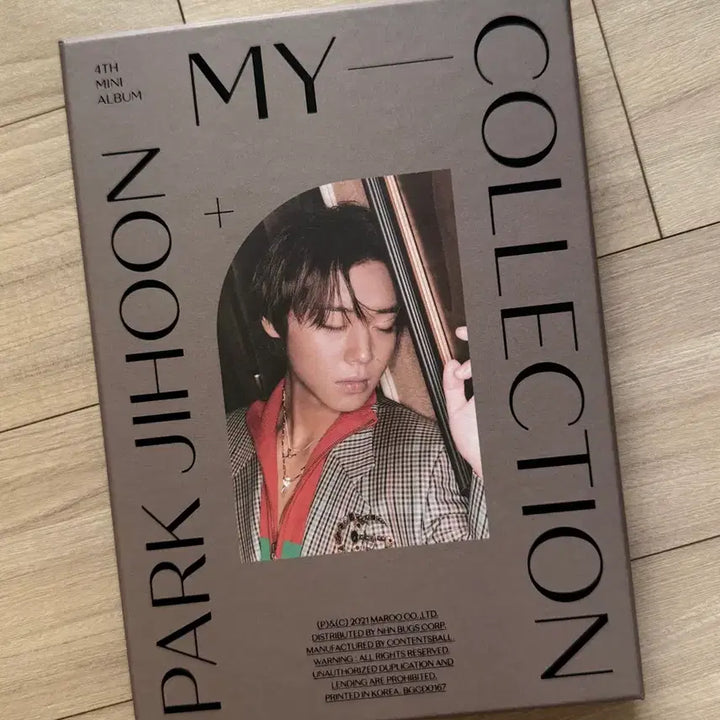 [BUNJANG] Park Ji Hoon 4th Mini Album MY COLLECTION / 박지훈 4집 미니앨범 MY COLLECTION