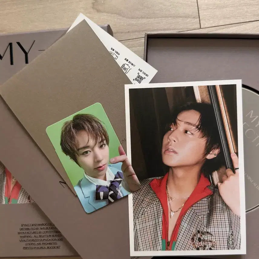 [BUNJANG] Park Ji Hoon 4th Mini Album MY COLLECTION / 박지훈 4집 미니앨범 MY COLLECTION