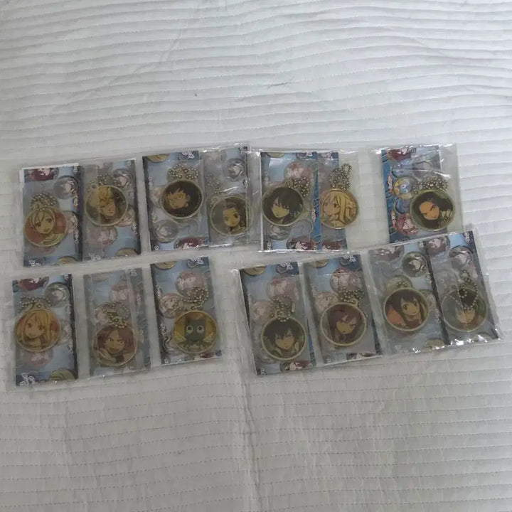 [BUNJANG] Fairy Tail Metal Charm &amp; Keychain Bundle / 페어리테일 메탈챰, 메탈 키링 일괄 판매합니다.