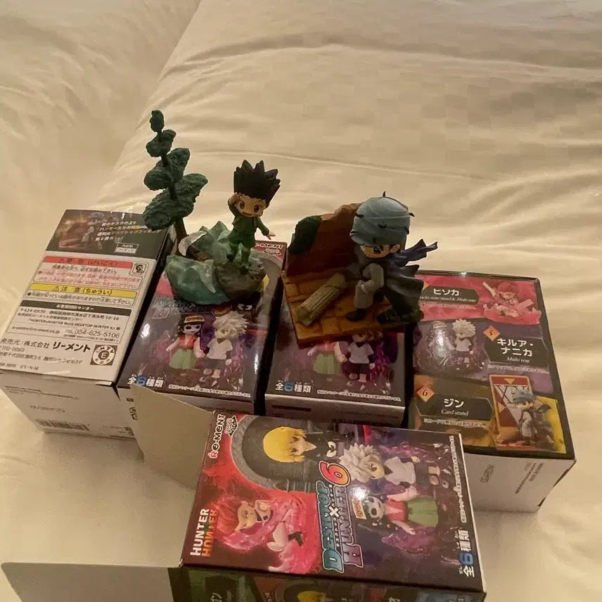 [BUNJANG] Hunter x Hunter Gon &amp; Killua Desktop Figure Set / 헌터헌터 데스크탑 곤,진
