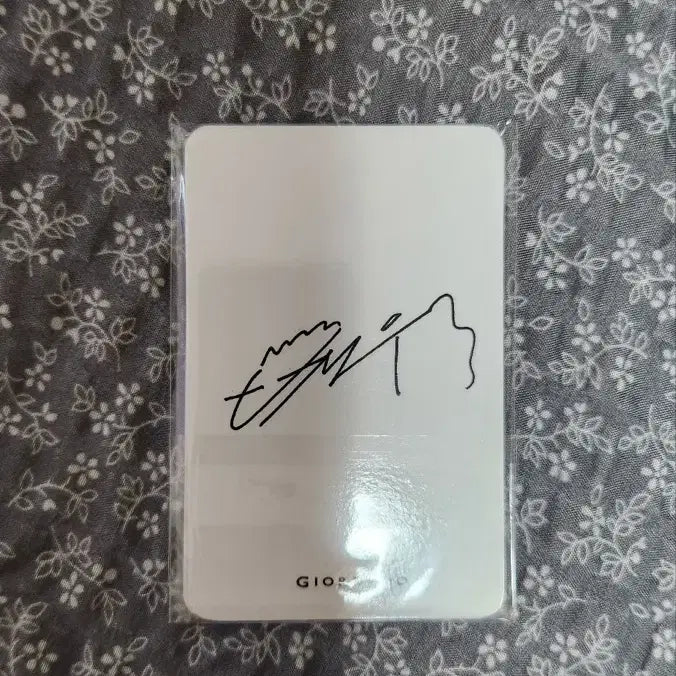 [BUNJANG] Byun Woo Seok Giordano 1st Edition Photocard (Sealed) / 변우석 미개봉 지오다노1차포토카드