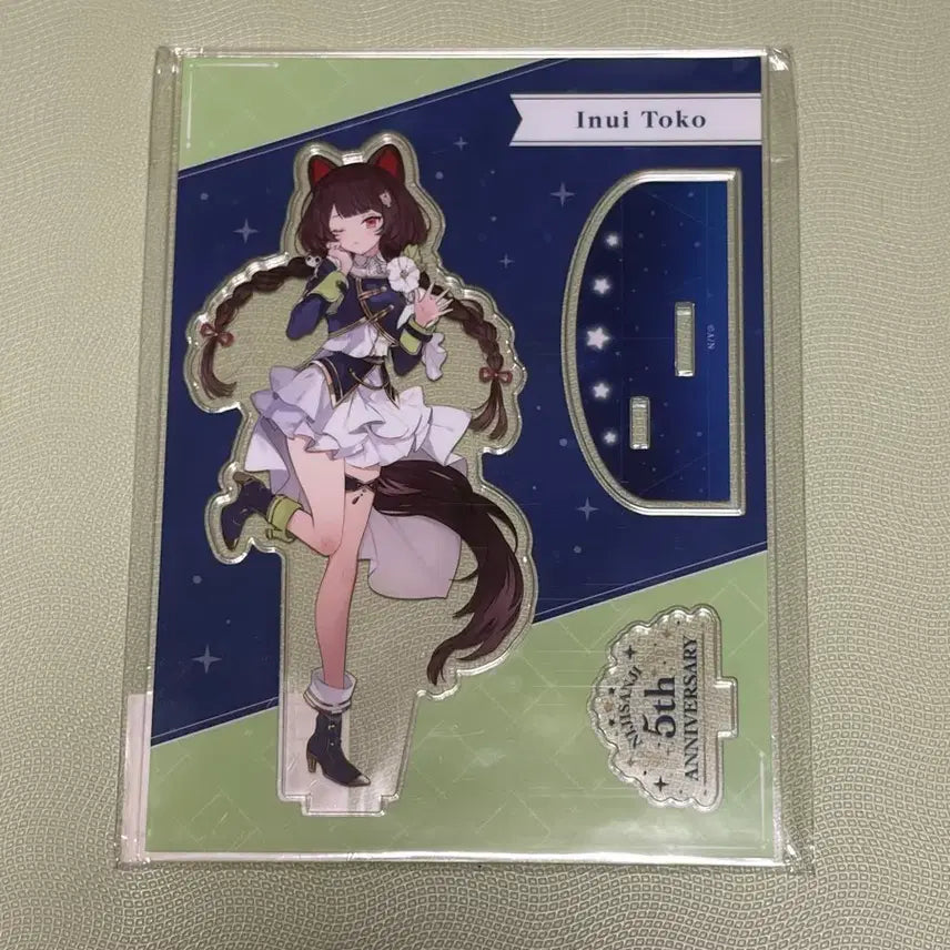 [BUNJANG] Inui Toko 5th Anniversary Acrylic Stand / 이누이 토코 5주년 기념 아크릴 스탠드