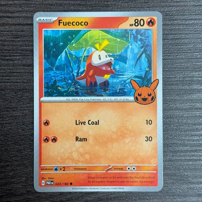 [BUNJANG] Pokemon Card Fuecoco Trick or Trade BOOster Bundle 2024 / 포켓몬카드 북미 뜨아거 판매 3-F11