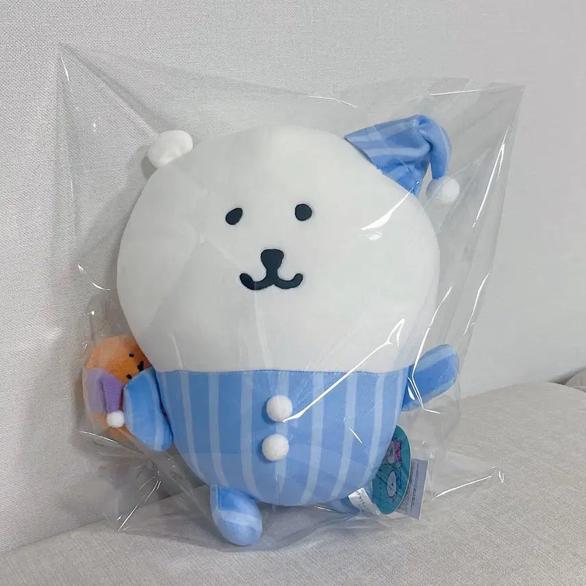 [BUNJANG] Nagano Goroke Damgom Pajama BIG Plush Toy / 정품) 나가노 고로케 파자마 담곰이 농담곰 BIG