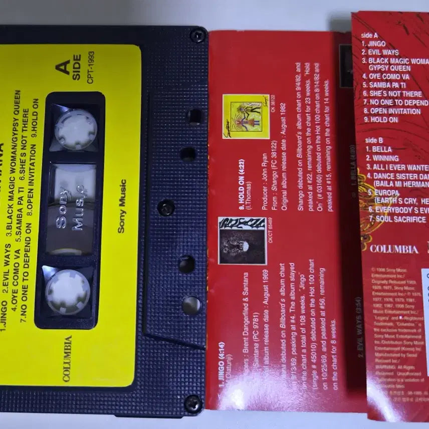 [BUNJANG] Santana Best (Cassette Tape) / 산타나 - 베스트 (카세트테이프)