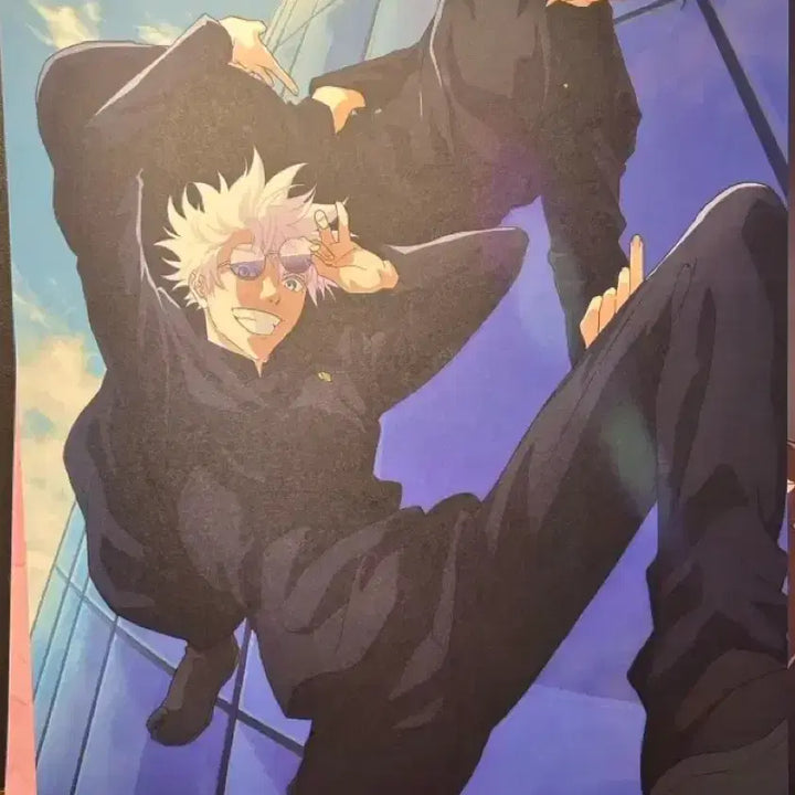 [BUNJANG] Jujutsu Kaisen Volume 1 Arc A3 Poster (Unofficial) / 주술회전 회옥옥절 고죠사토루 게토 A3 포스터 (비공굿)