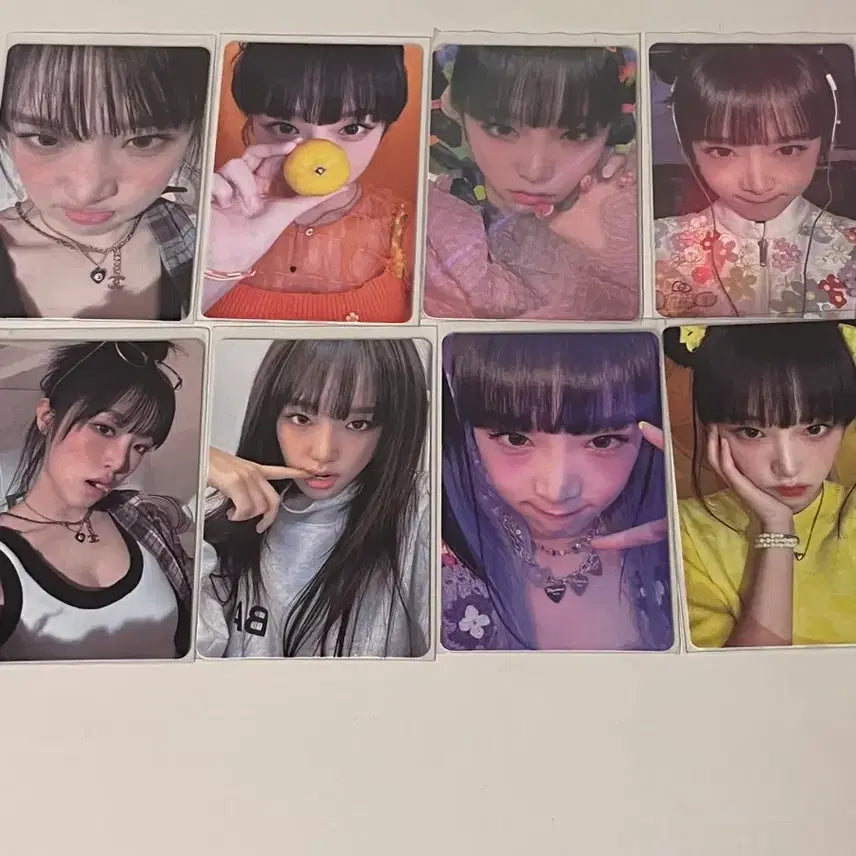 [BUNJANG] Choi Yena Bundle Set Photocard / 최예나 포토카드 일괄 앨범양도판매굿즈포카시세킹비공굿