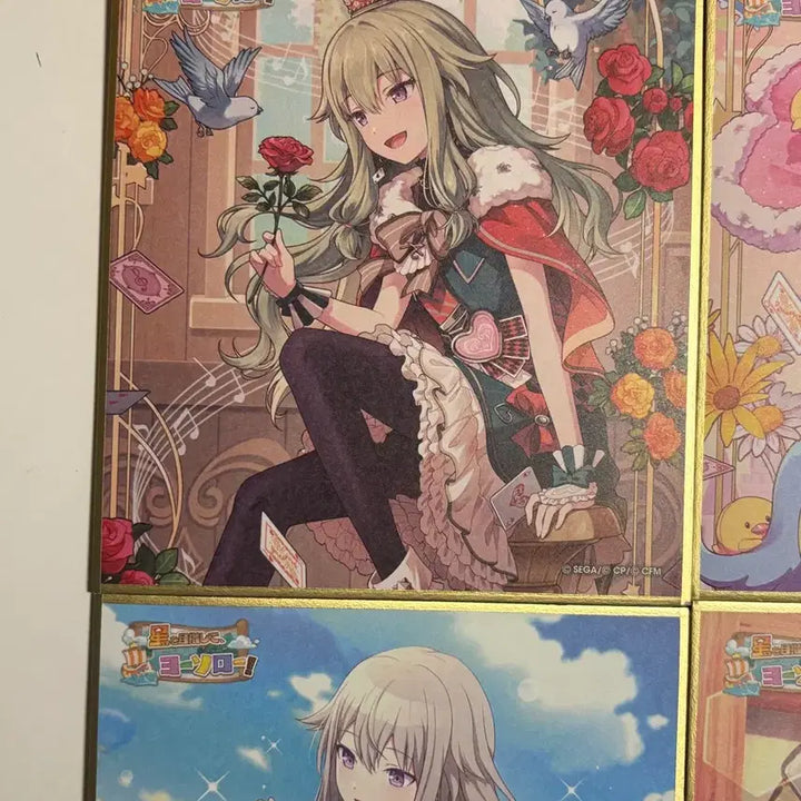 [BUNJANG] Project SEKAI Kusunagi Nene &amp; Otori Emu 1st Anniversary Colored Paper / 프세카 쿠사나기 네네 오오토리 에무 1차 월링 색지