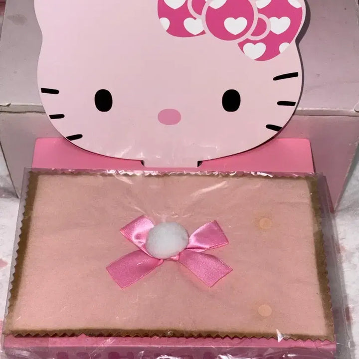 [BUNJANG] Rare 2009 Hello Kitty Wooden Accessory Storage Box / [희귀/레어]고전 2009년 헬로키티 원목 악세사리 보관 수납함