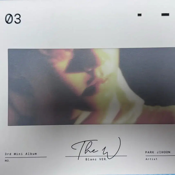 [BUNJANG] Park Ji Hoon Mini 3rd Album &