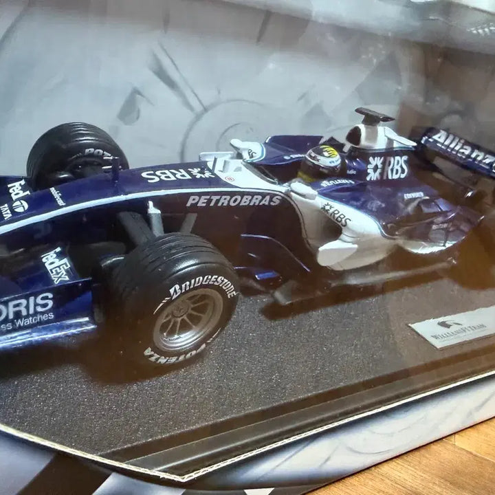 [BUNJANG] Hot Wheels F1 1/18 Scale Limited Edition Williams FW28 Nico Rosberg Diecast Car / 핫 휠 F1 1/18 빅스케일 한정판 자동차 다이캐스트