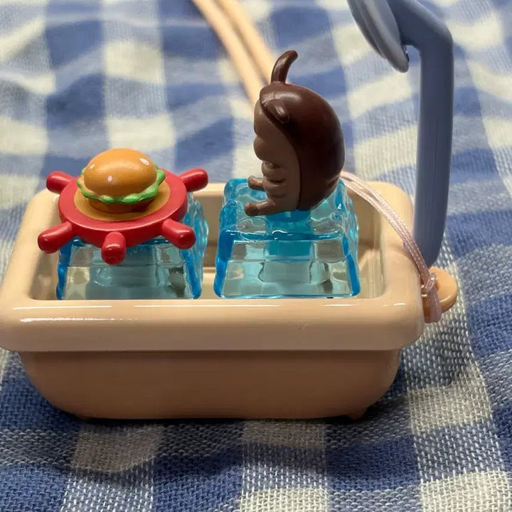 [BUNJANG] SpongeBob Bath Tub Cockroach Keycap Set / 스펀지밥 욕조 키캡 바퀴벌레 키캡