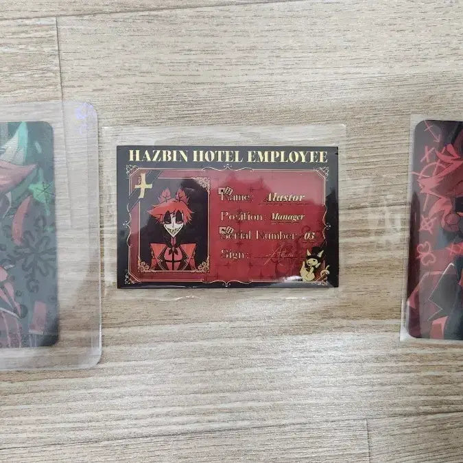 [BUNJANG] Hazbin Hotel Alastor Unofficial Photocard / 해즈빈 호텔 알래스터 비공굿 포카 판매