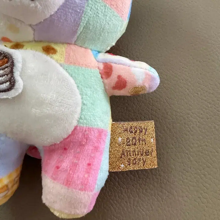 [BUNJANG] Rilakkuma 20th Anniversary Patchwork Doll / (정품 새상품) 리락쿠마 20주년 패치워크 인형