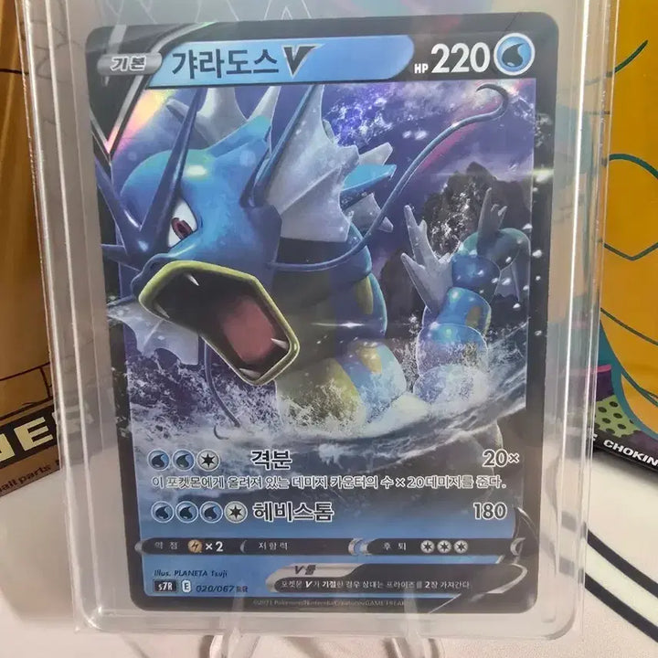 [BUNJANG] Pokemon Card Gyarados V RR 020/067 Korean Edition / 포켓몬카드 갸라도스 V RR 020/067 한글판