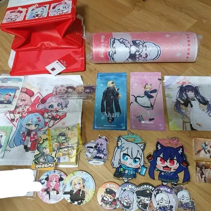 [BUNJANG] Blue Archive Sticker Set Bundle / 급처! 블루아카이브 띠부씰, 굿즈 다수 일괄로 팔아요