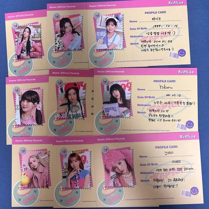 [BUNJANG] Kep1er Keplerian Season 2 Membership Kit / 케플러 케플리안2기 멤버쉽키트