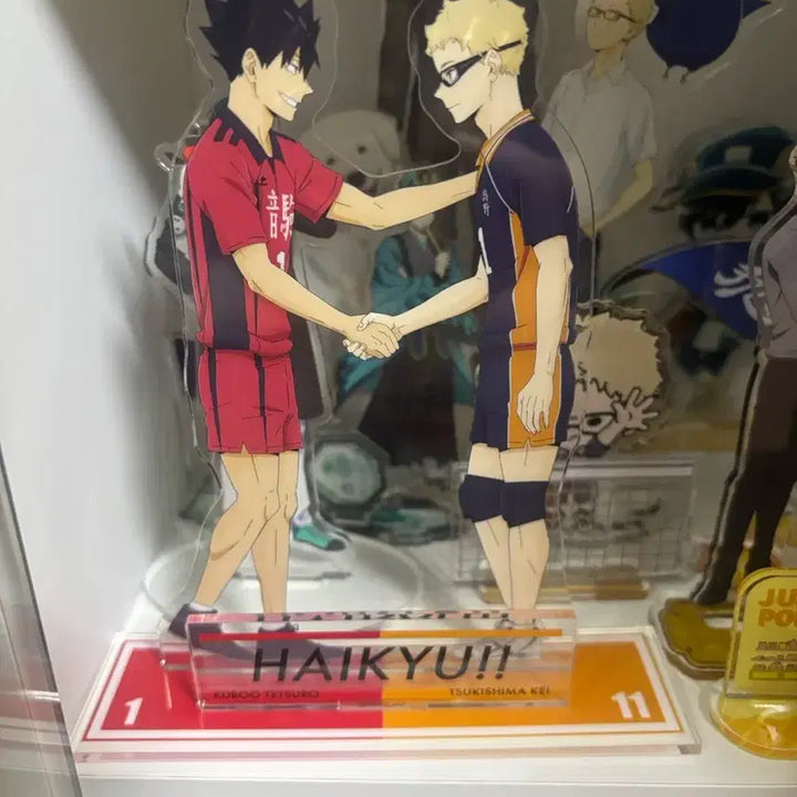 [BUNJANG] Haikyuu!! Tsukishima Kei &amp; Kuroo Acrylic Stand / 하이큐 츠키시마 케이 쿠로오 아크릴 스탠드
