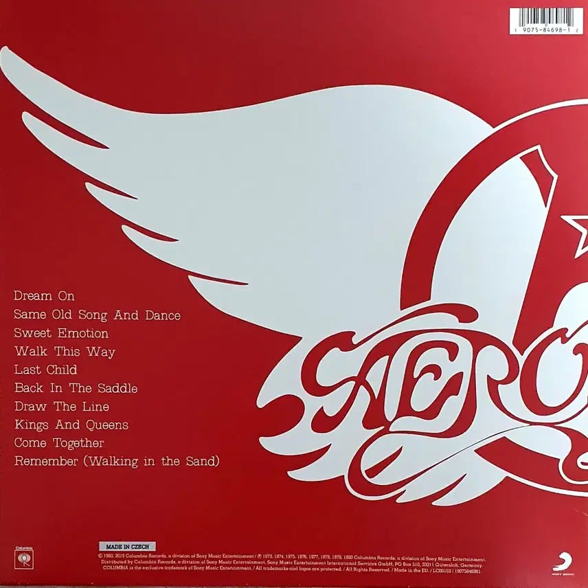 [BUNJANG] Aerosmith Greatest Hits LP (Czech Republic Import) / LP ㅡ AEROSMITH  / GREATEST HITS 수입명반