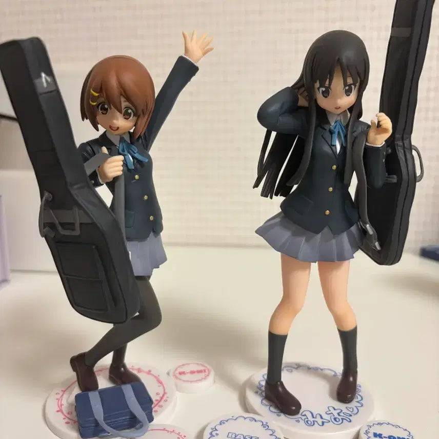 [BUNJANG] K-ON! Mio Akiyama &amp; Yui Hirasawa B-Prize &amp; A-Prize Figures Bundle Set / 케이온 미오 b상 유이a상 피규어 일괄 판매 미소녀 피규어