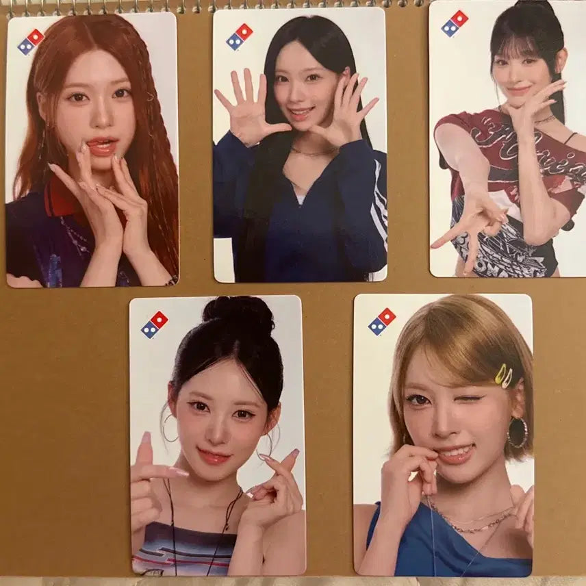 [BUNJANG] LIMELIGHT Rescene Photocard Bundle Set / 도미노 리센느 포토카드 5명 풀세트 일괄