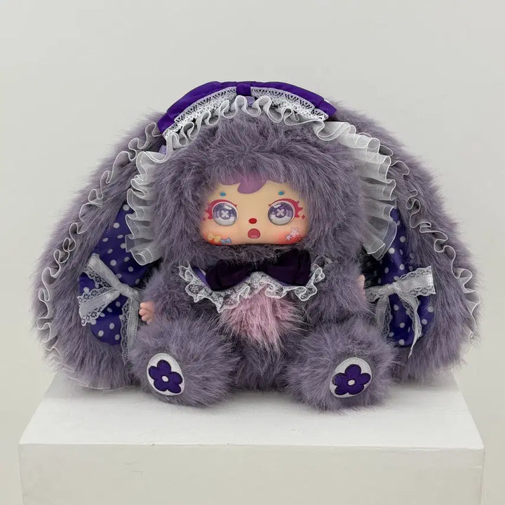 [BUNJANG] Two-Eye Rabbit Elf Series 2nd Gen Purple 30cm Figure / (새상품)사무엘 680% 블라인드 박스 토끼 엘프 시리즈 2세대 투아이 피규어 퍼플 30cm