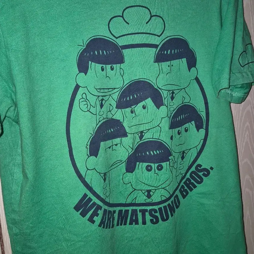 [BUNJANG] Osomatsu-san Official Short Sleeve T-Shirt Vintage / 빈티지 오소마츠상 정품 반팔 티셔츠