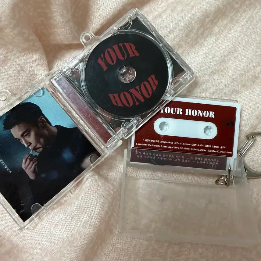 [BUNJANG] Your Honor RM CD Cassette Keychain / 허남준 유어아너 cd 카세트 키링
