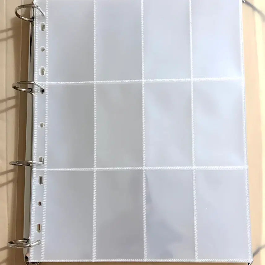 [BUNJANG] 3x4 Binder Refills (60 Sheets) / A4 3x4 바인더 속지 60장