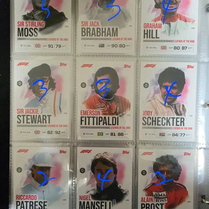 [BUNJANG] 2026 F1 Topps Turbo Attax Cards 