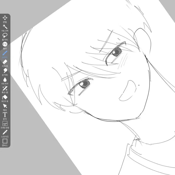 [BUNJANG] Custom Bust Sketch Commission / 낙서퀄 흉상 커미션